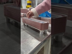 échangeur de chaleur soudé de plat