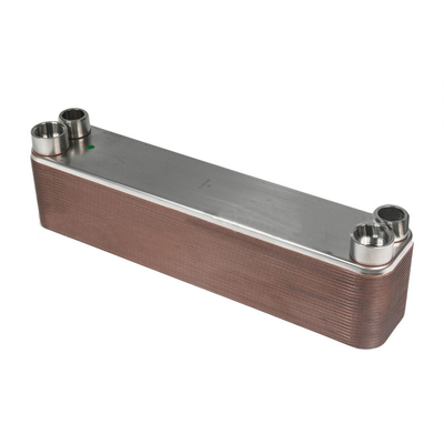 SS304/316 Échangeur de chaleur industriel en acier inoxydable brasé en plaque d'aluminium
