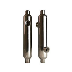 Tubes en acier inoxydable pour basse perte de pression et volume de débit élevé dans le système de piscine