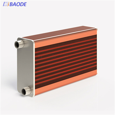 Échangeur de chaleur à flux croisé Conditionneur d'air Evaporateur Condensateur Conditionneur d'air Échangeur de chaleur