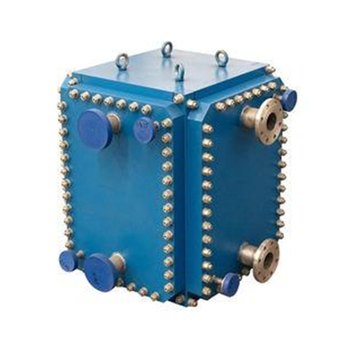 Compabloc échangeur de chaleur à large écart en acier inoxydable pour chauffer le gaz naturel