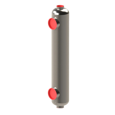 SS304/316L en acier inoxydable coque et tube échangeur de chaleur de piscine