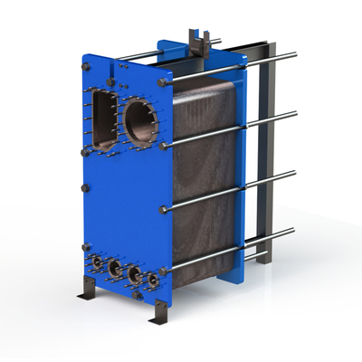 Évaporateur d'échangeur de chaleur en acier inoxydable 304/316L