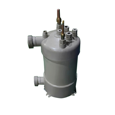 Échangeur de chaleur en titane en PVC pour systèmes d'eau de mer à débit élevé pour pompe à chaleur de piscine