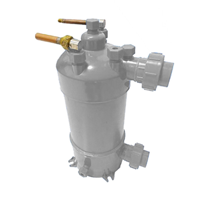 Personnalisation échangeur de chaleur en bobine de titane pompe à chaleur chauffage de l'eau chauffage de piscine chauffage pour piscine