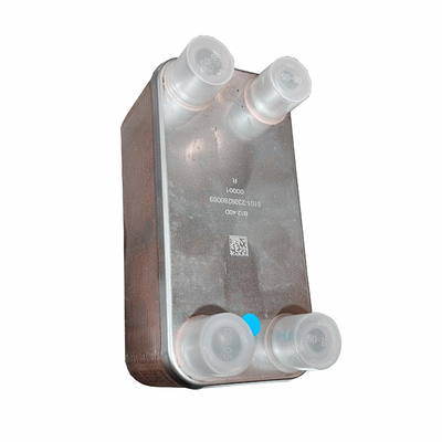 SUS304/316L Évaporateur d'échangeur de chaleur à plaque brasée pour refroidisseur à huile et chaudière à gaz