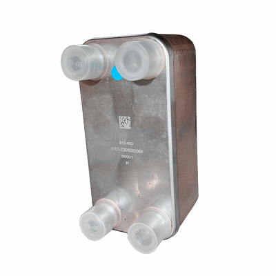 SUS304/316L Évaporateur d'échangeur de chaleur à plaque brasée pour refroidisseur à huile et chaudière à gaz