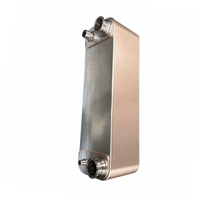Échangeur de chaleur de fabrication professionnelle de type plaque brasée Échangeur de chaleur d'eau d'eau 316 pour climatisation