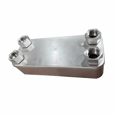 Échangeur de chaleur à plaque brasée en acier inoxydable à haut rendement de transfert de chaleur pour refroidisseur HVAC refroidisseur liquide à eau