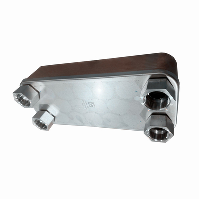 SUS304 316L Condensateur fiable échangeur de chaleur à plaque brasée Application de refroidisseur hydraulique Mini bobines d'évaporateur