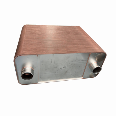 Échangeur de chaleur en plaque d'évaporateur en acier inoxydable compact et personnalisable pour échange de chaleur 100 400 KW