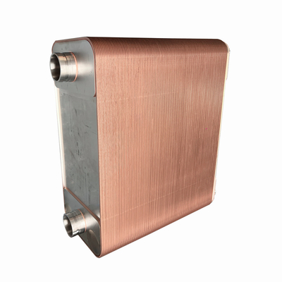 Échangeur de chaleur à plaque brasée en cuivre d'acier inoxydable polyvalent avec une surface de transfert de chaleur de 0,02-3,5 M2