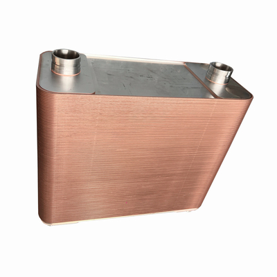 Échangeurs de chaleur de plaques brasées industrielles compactes et durables pour une surface de transfert de chaleur de 0,2 à 3,5 m2
