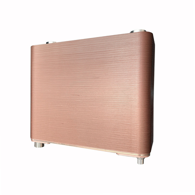 Échangeurs de chaleur de plaques brasées industrielles compactes et durables pour une surface de transfert de chaleur de 0,2 à 3,5 m2