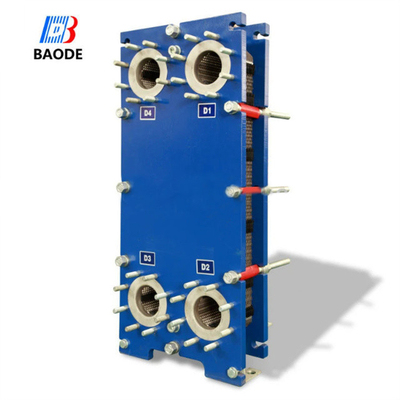 BH100 Plaque en acier inoxydable et cadre échangeur de chaleur de refroidissement liquide échangeur de chaleur de plaque de joints avec un niveau élevé